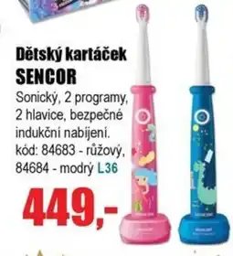 EVA Dětský kartáček SENCOR nabídka