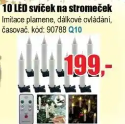 EVA 10 LED svíček na stromeček nabídka