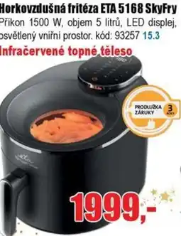 EVA Horkovzdušná fritéza ETA 5168 SkyFry nabídka