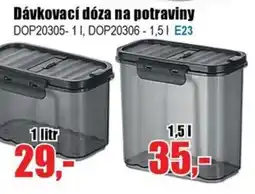 EVA Dávkovací dóza na potraviny nabídka