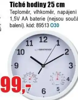 EVA Tiché hodiny 25 cm nabídka