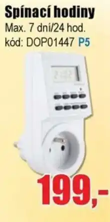 EVA Spínací hodiny nabídka
