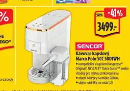 Albert Sencor kapslový kávovar nabídka
