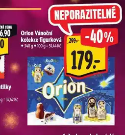 Albert Orion vánoční kolekce figurková nabídka