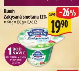 Albert Kunín zakysaná smetana nabídka