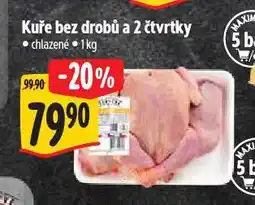 Albert Kuře bez drobů a 2 čtvrtky nabídka
