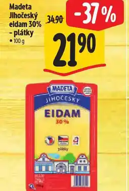 Albert Madeta jihočeský eidam 30% nabídka
