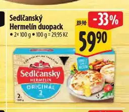 Albert Sedlčanský hermelín nabídka
