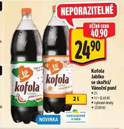 Albert Kofola vánoční punč nabídka