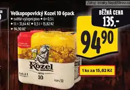 Albert Pivo velkopopovický kozel nabídka