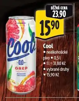 Albert Cool nealkoholické pivo nabídka