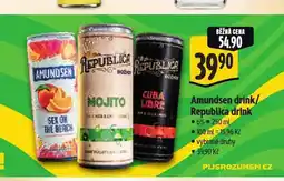 Albert Amundsen drink nabídka