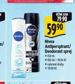 Albert Nivea deodorant nabídka
