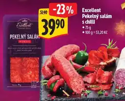 Albert Pekelný salám s chilli nabídka