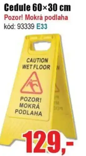 EVA Cedule 60×30 cm nabídka