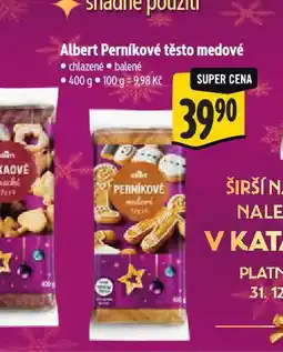 Albert Perníkové těsto medové nabídka