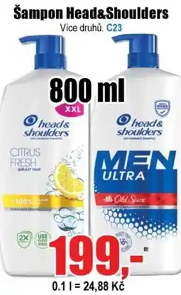 EVA Šampon Head&Shoulders nabídka