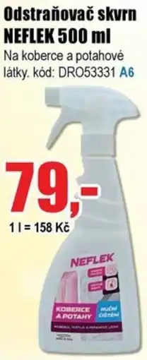 EVA Odstraňovač skvrn NEFLEK nabídka