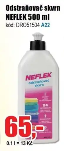 EVA Odstraňovač skvrn NEFLEK nabídka