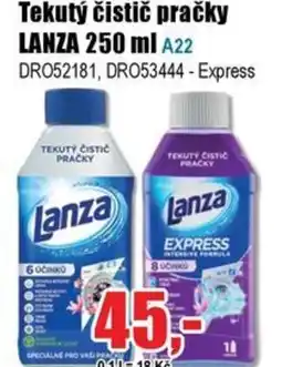 EVA Tekutý čistič pračky LANZA nabídka