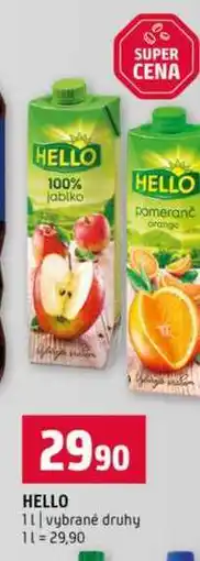 Terno HELLO 1l vybrané druhy nabídka