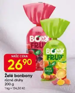 Hruška Želé bonbóny nabídka