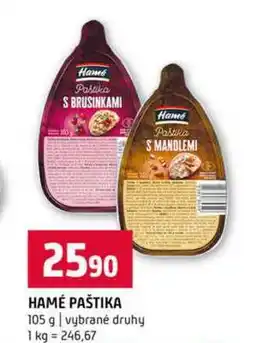Terno HAMÉ PAŠTIKA 105 g vybrané druhy nabídka