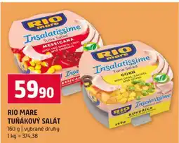 Terno RIO MARE TUŇÁKOVÝ SALÁT 160 g vybrané druhy nabídka