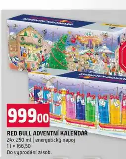 Terno RED BULL ADVENTNÍ KALENDÁŘ 24x 250 ml energetický nápoj nabídka