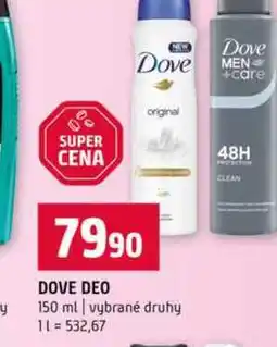 Terno DOVE DEO 150 ml vybrané druhy nabídka