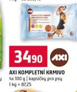 Terno AXI KOMPLETNÍ KRMIVO 4x 100 g kapsičky pro psy nabídka
