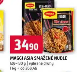 Terno MAGGI ASIA SMAŽENÉ NUDLE 128-130 g vybrané druhy nabídka