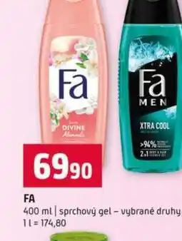 Terno Fa 400 ml sprchový gel vybrané druhy nabídka
