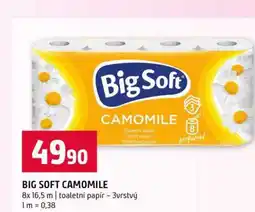 Terno BIG SOFT CAMOMILE 8x 16,5 m toaletní papír - 3vrstvý nabídka