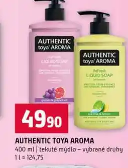 Terno AUTHENTIC TOYA AROMA 400 ml tekuté mýdlo vybrané druhy nabídka