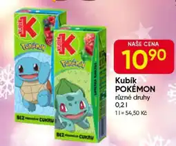 Hruška Kubík Pokémon nabídka