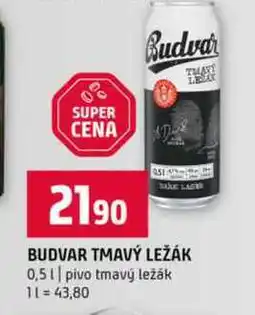 Terno BUDVAR TMAVÝ LEŽÁK 0,5l pivo tmavý ležák nabídka