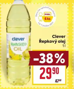 Billa Clever Řepkový olej nabídka