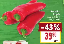 Billa Paprika kapie nabídka