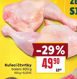 Billa Kuřecí čtvrtky nabídka