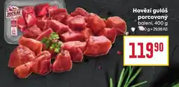Billa Hovězí guláš porcovaný nabídka