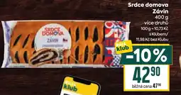 Billa Srdce domova Závin nabídka