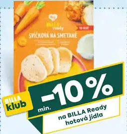 Billa Na Billa ready hotová jídla nabídka