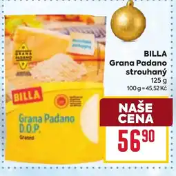 Billa BILLA Grana Padano strouhaný nabídka