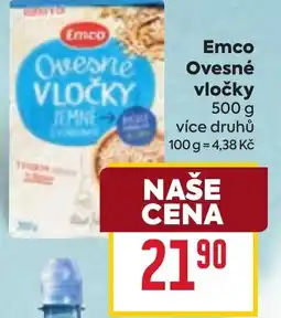 Billa Emco Ovesné vločky nabídka