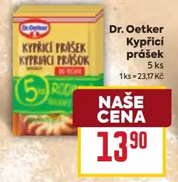 Billa Dr. Oetker Kypřicí prášek nabídka