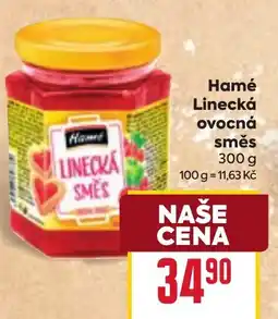 Billa Hamé Linecká ovocná směs nabídka