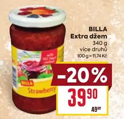Billa BILLA Extra džem nabídka