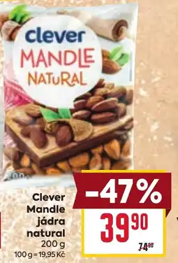 Billa Clever Mandle jádra natural nabídka