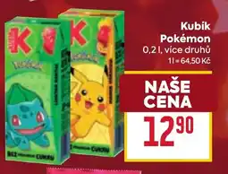 Billa Kubík Pokémon nabídka